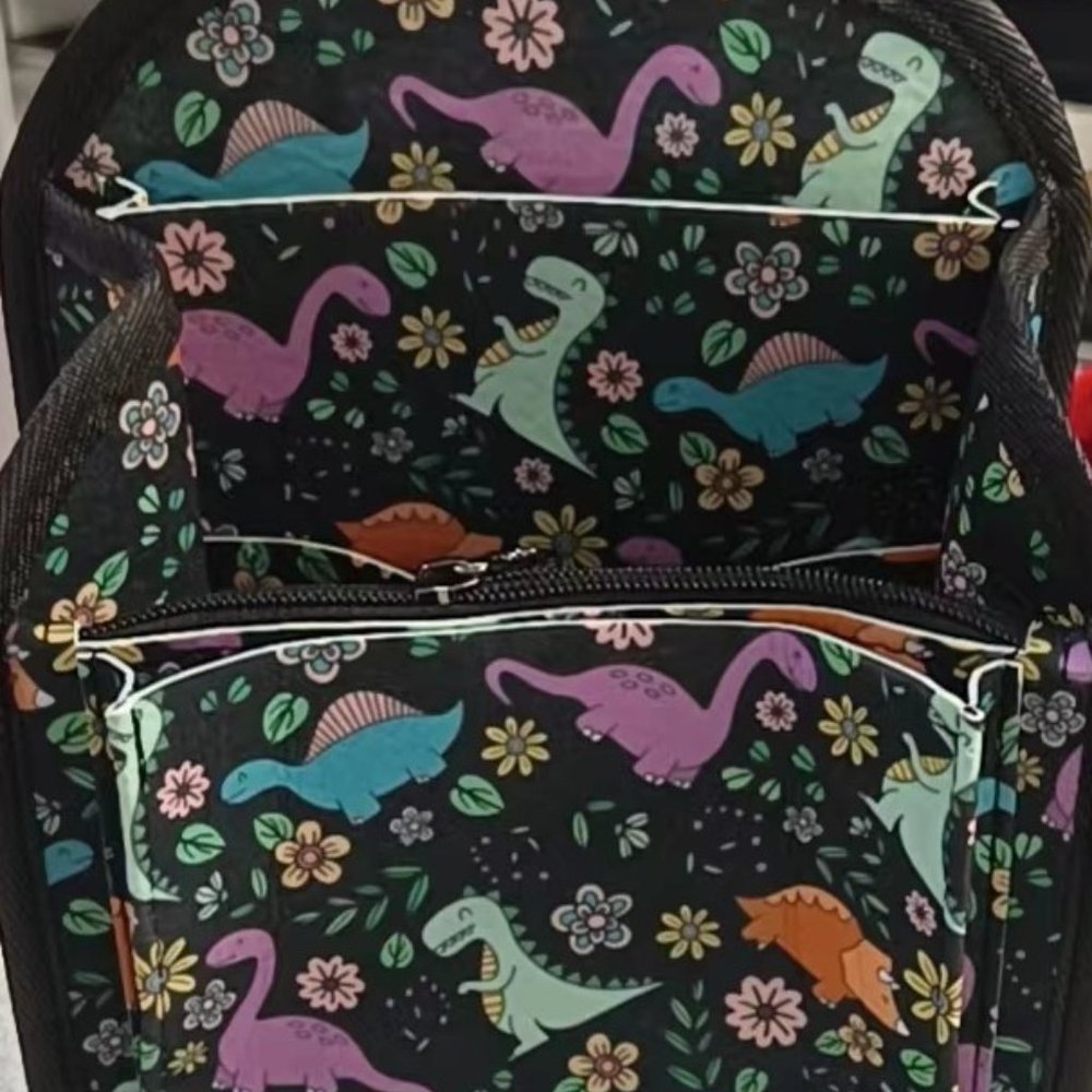Loungefly Floral Dinosaurs Backpack Organizer